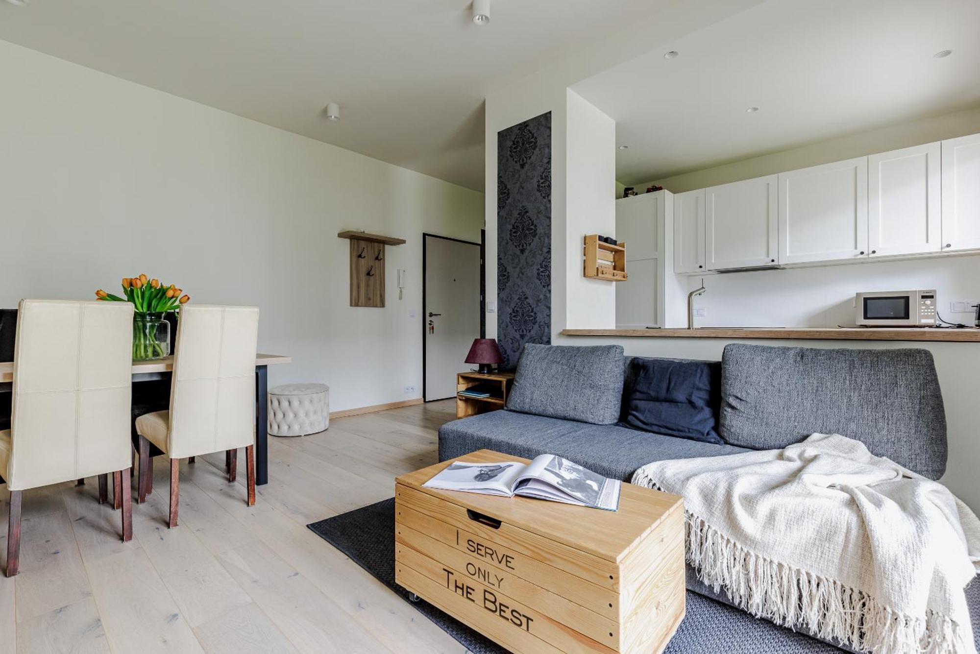 Relax&Comfort New Waw 50 Sqm With Terrace, Garden, Free Parking And Ac Warschau Buitenkant foto