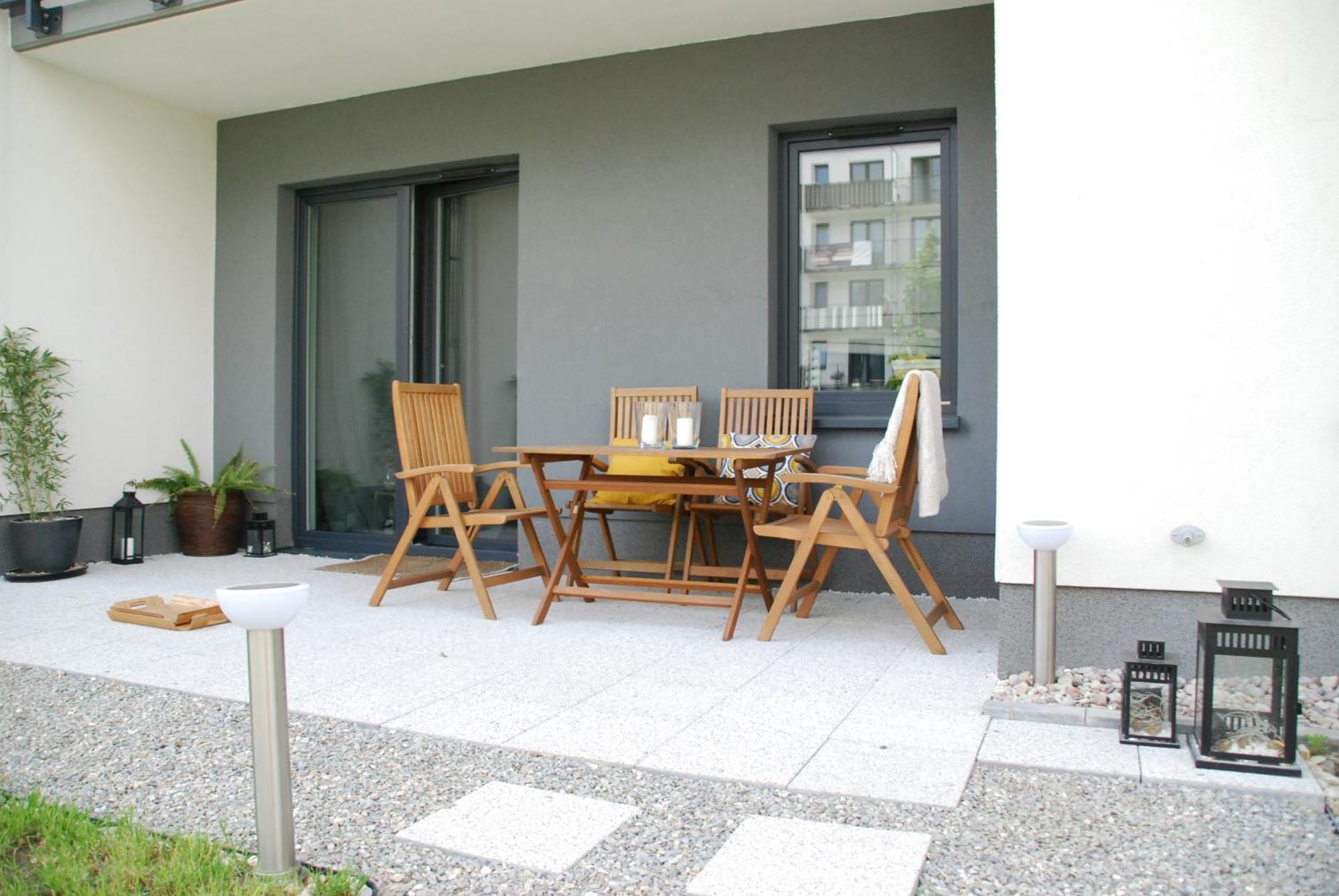 Relax&Comfort New Waw 50 Sqm With Terrace, Garden, Free Parking And Ac Warschau Buitenkant foto